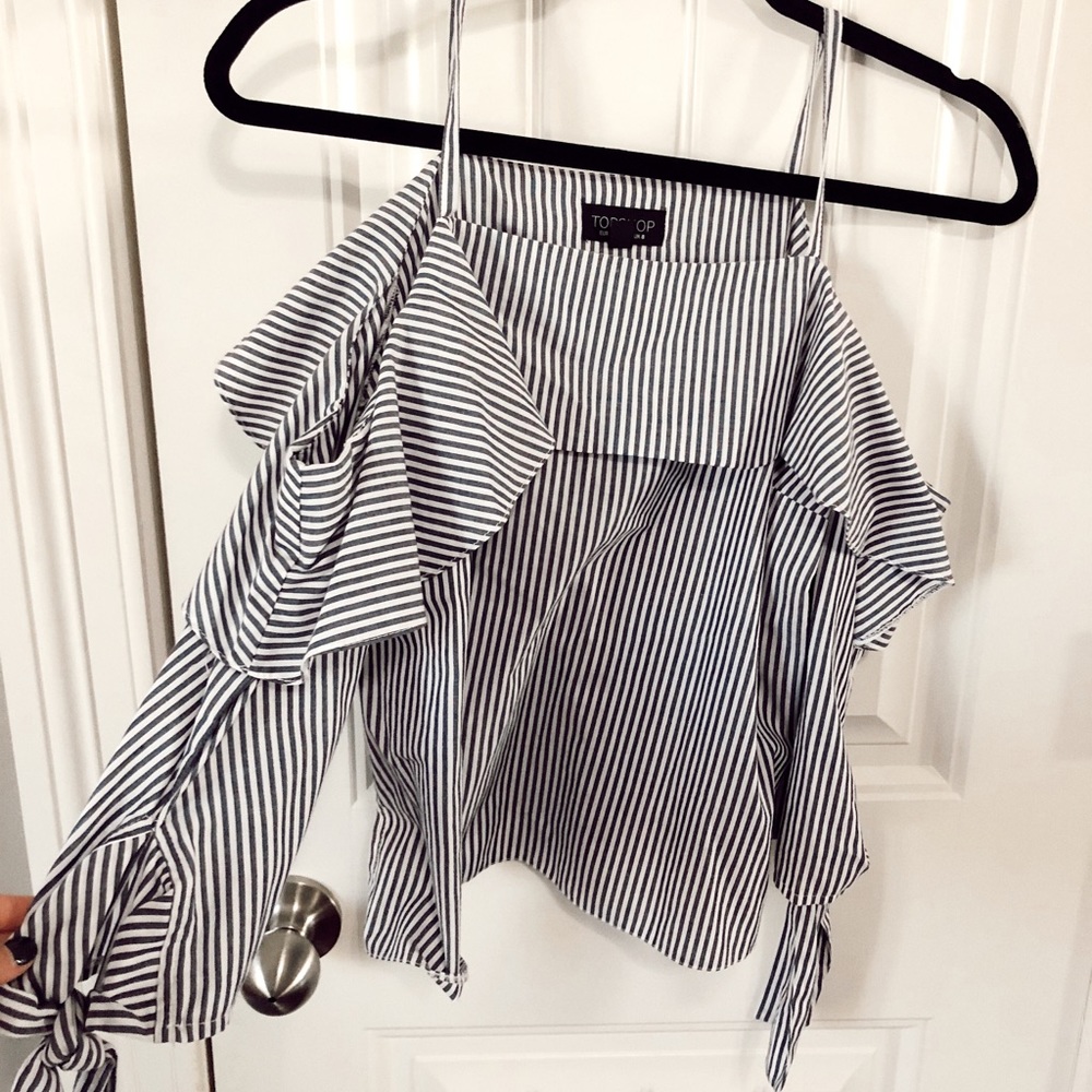 Topshop Striped Shirt